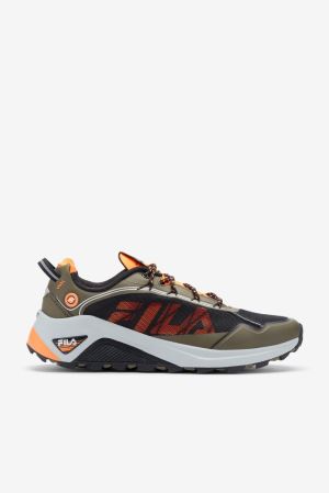 FILA Marauder Storm Sneakers Black / Orange,Mens Shoes | CA.KCLJVA237